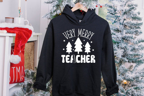 Very Merry Teacher | Christmas SVG SVG CraftLabSVG 