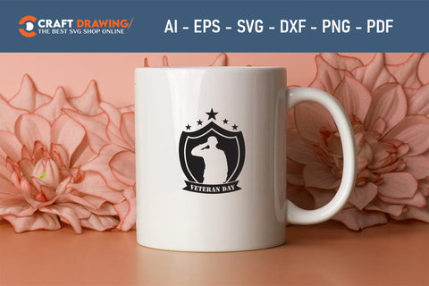 Veteran Day Svg, Military Svg, Patriotic Svg, Veteran Png, Soldier Svg, Army Svg, Veterans Day Svg - Printable, Cricut & Silhouette Files SVG Debashish Barman 