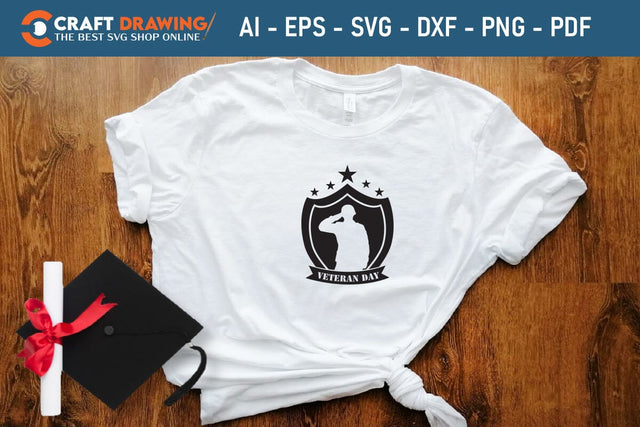 Veteran Day Svg, Military Svg, Patriotic Svg, Veteran Png, Soldier Svg, Army Svg, Veterans Day Svg - Printable, Cricut & Silhouette Files SVG Debashish Barman 
