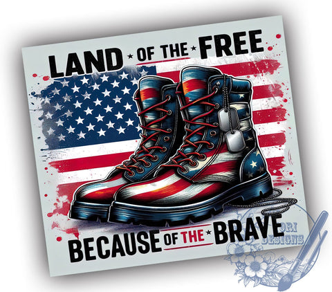 Veteran Memorial Day 20oz Skinny Tumbler, 4th of July Tumbler Png, Straight & Tapered Tumbler Wrap, Instant Digital Download Sublimation ToriDesigns 