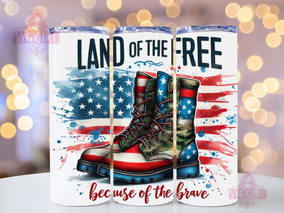 Veteran Memorial Day 20oz Tumbler Wrap Sublimation Design, Straight Tapered Tumbler Wrap, 4th of July Tumbler Png, Instant Digital Download Sublimation SvggirlplusArt 