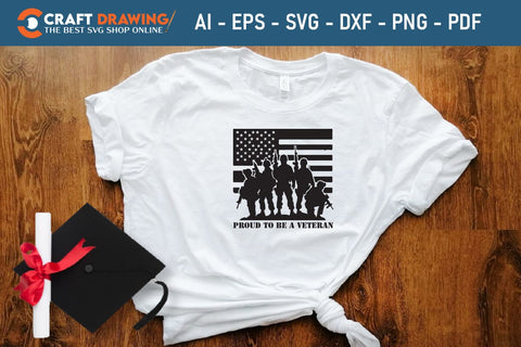 Veteran Svg, Military Svg, Patriotic Svg, Veteran Png, Soldier Svg, Army Svg, Veterans Day Svg - Printable, Cricut & Silhouette Files SVG Debashish Barman 