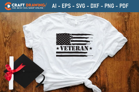 Veteran Svg, Military Svg, Patriotic Svg, Veteran Png, Soldier Svg, Army Svg, Veterans Day Svg - Printable, Cricut & Silhouette Files SVG Debashish Barman 