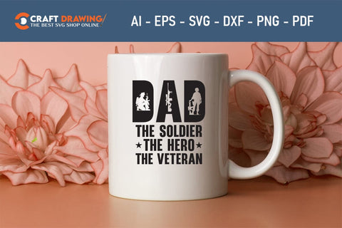 Veteran Svg, Military Svg, Patriotic Svg, Veteran Png, Soldier Svg, Army Svg, Veterans Day Svg - Printable, Cricut & Silhouette Files SVG Debashish Barman 