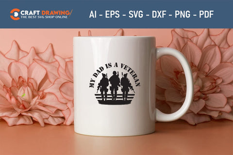 Veteran Svg, Military Svg, Patriotic Svg, Veteran Png, Soldier Svg, Army Svg, Veterans Day Svg - Printable, Cricut & Silhouette Files SVG Debashish Barman 