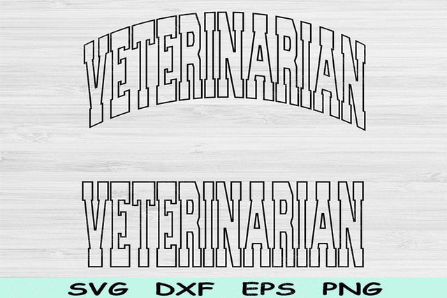Veterinarian Svg Dxf Eps, Veterinarian Png, Veterinarian Shirt Svg Files For Cricut, Dvm Sublimation Digital Design, Animal Doctor Svg Files SVG TiffsCraftyCreations 
