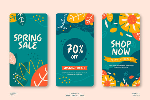 Vibrancy - Display Font Font Alpaprana Studio 