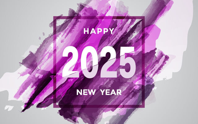 Vibrant 2025 New Year Celebration - Modern Abstract Design SVG naemmiah021 