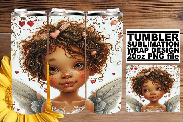 Vibrant 20oz Tumbler Sublimation Designs Sublimation afrosvg 