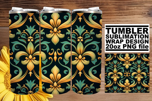 Vibrant 3D Mardi Gras Tumbler Wrap Sublimation afrosvg 