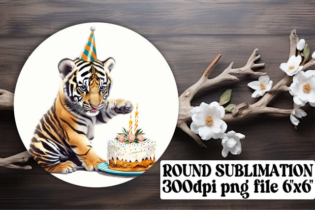 Vibrant Animal Sublimation Ornaments Sublimation afrosvg 