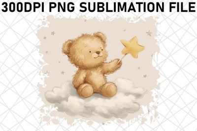 Vibrant Bear Watercolor Illustrations Pack for Crafting Joy Sublimation afrosvg 