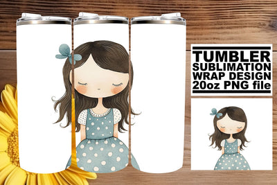 Vibrant Boho Children Sublimation Tumbler Graphics Sublimation afrosvg 