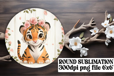 Vibrant circle designs, perfect for keychain sublimation! , Animals Sublimation afrosvg 