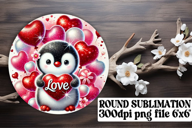 Vibrant circle designs, perfect for keychain sublimation! , Valentines Sublimation afrosvg 