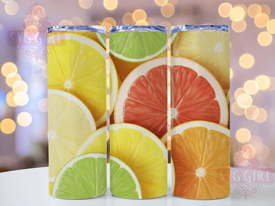 Vibrant Citrus Lemon Tumbler, Fruit Tumbler Design, Lemon 20oz Wrap, Sublimation Design, Summer Gift Idea, Fresh Lemon Wrap, Vibrant Citrus Tumbler Sublimation SvggirlplusArt 