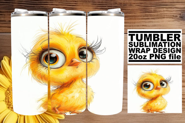 Vibrant Critter Wrap with Watercolor Elements for Tumblers Sublimation afrosvg 