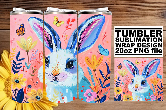 Vibrant Decor with Easter Bunnies Sublimation afrosvg 