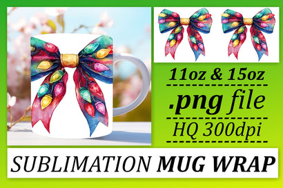 Vibrant designs, perfect for every beverage! , Bow Sublimation afrosvg 