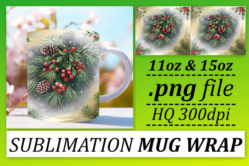 Vibrant designs, perfect for every beverage! , Christmas Sublimation afrosvg 