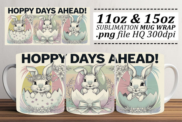 Vibrant designs, perfect for every beverage! , Easter Sublimation afrosvg 