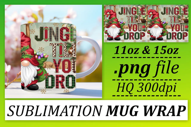 Vibrant designs, perfect for every beverage! , Gnomes Sublimation afrosvg 