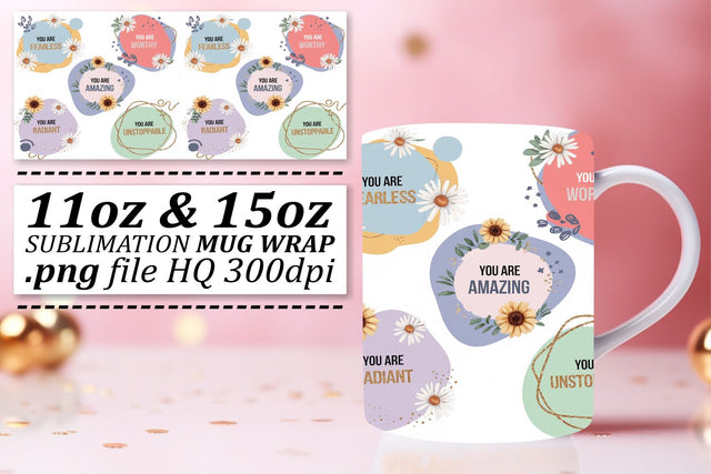 Vibrant designs, perfect for every beverage! , Quote Sublimation afrosvg 