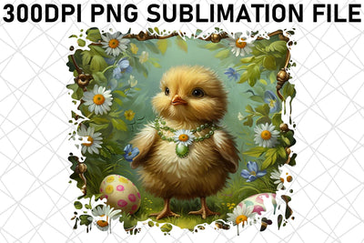 Vibrant Easter Critter Sublimation Art Sublimation afrosvg 