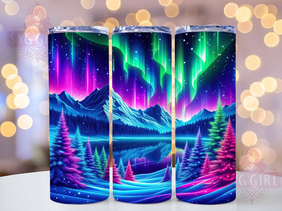 Vibrant Festive Christmas Tree Tumbler, Festive Lights Wrap, Vibrant Holiday Sublimation, Bright Christmas Cup, 20Oz Skinny Tumbler Wrap, Colorful Tree Mug, Cheerful Holiday Design Sublimation SvggirlplusArt 