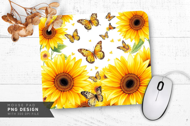 Vibrant Field Glow Mousepad Sublimation Regulrcrative 