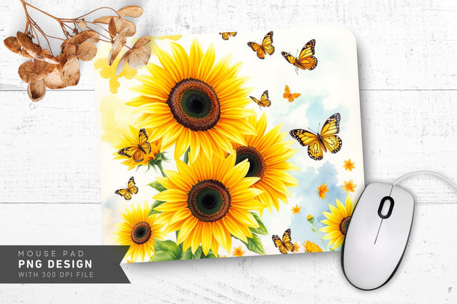 Vibrant Field Glow Mousepad Sublimation Regulrcrative 