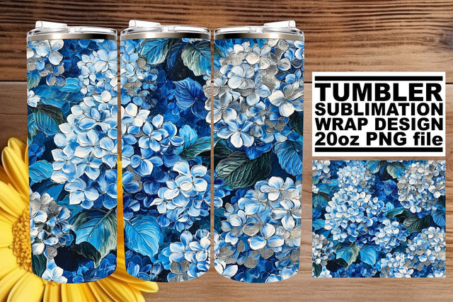 Vibrant Floral Pattern Mug Wrap: Springtime Joy Sublimation afrosvg 