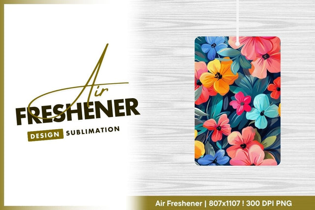 Vibrant floral pattern on dark background Sublimation Regulrcrative 