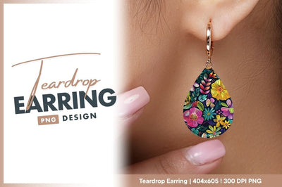 Vibrant floral pattern on dark background Sublimation Regulrcrative 