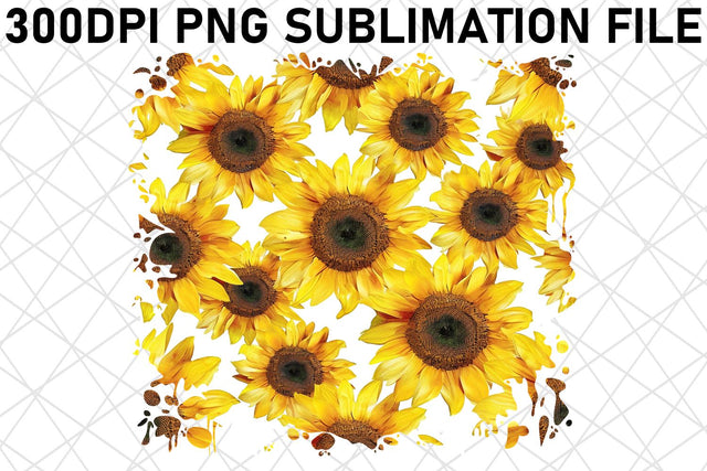 Vibrant Flower Pattern Sublimation Sublimation afrosvg 