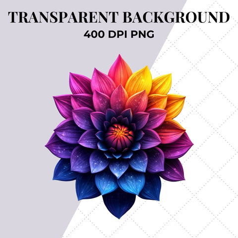 Vibrant Flower PNG SVG Paige Cole Studio 