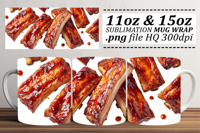 Vibrant Foodie Mug Design Sublimation afrosvg 