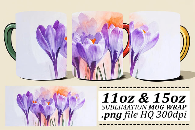 Vibrant Garden Serenity Mug Pattern Art Sublimation afrosvg 