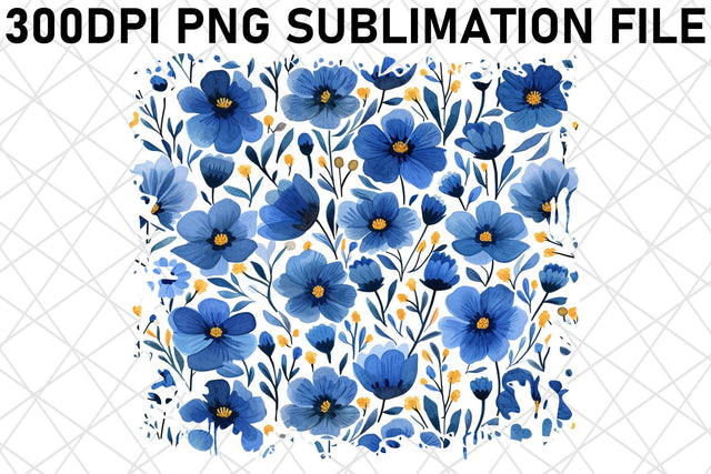Vibrant Garden Sublimation Pattern, Radiant Blossom PNG Design, Whimsical Blooms, Spring Beauty Sublimation afrosvg 