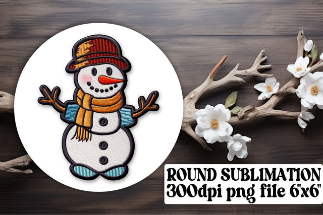 Vibrant Holiday Cheer 3D Embroidered Christmas Sublimation Sublimation afrosvg 