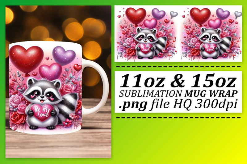 Vibrant mug wraps, make your drinks stand out! , Valentines Sublimation afrosvg 