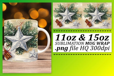 Vibrant mug wraps, perfect for your coffee creations! , Christmas Sublimation afrosvg 