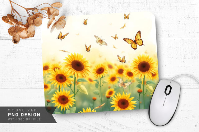 Vibrant Nature Glow Mousepad Sublimation Regulrcrative 