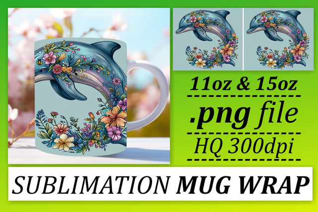 Vibrant Ocean Fish Sublimation Wrap, Colorful Watercolor Sea Life Design Sublimation afrosvg 