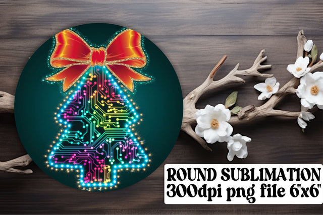 Vibrant PNG designs, ready for keychain sublimation use! , Neon Xmas Sublimation afrosvg 