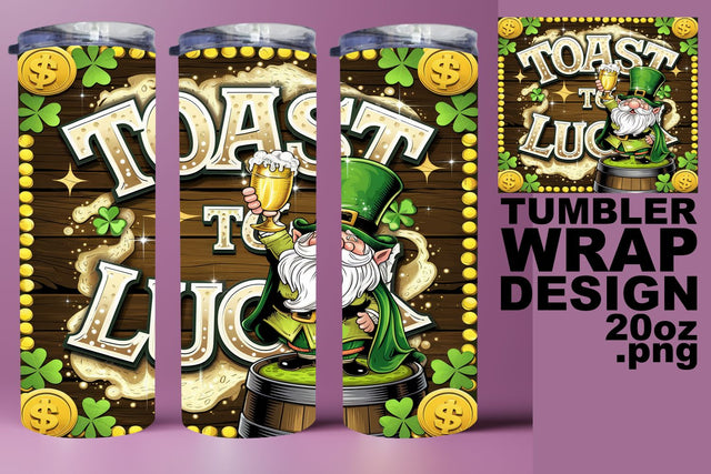 vibrant PNG for crafting fun! , Stylish 20oz wrap, St Patrick Sublimation HoodArtCraft 