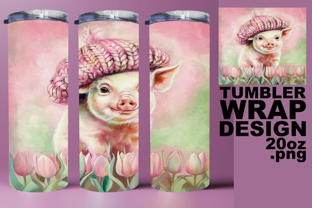 vibrant PNG for gifts! , Stylish tumbler wrap, Animals Sublimation HoodArtCraft 