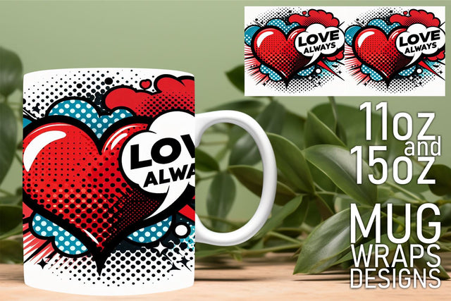 vibrant PNG wraps for mugs! , Create memorable gifts, 3D Heart Sublimation HoodArtCraft 