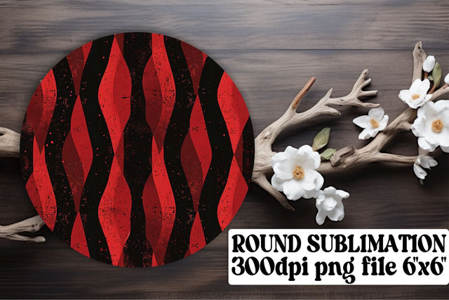 Vibrant Red Glitter Sublimation Ornaments and More Sublimation afrosvg 