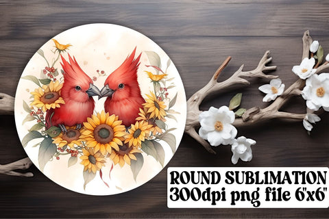 Vibrant Round Ornament Set Sublimation afrosvg 